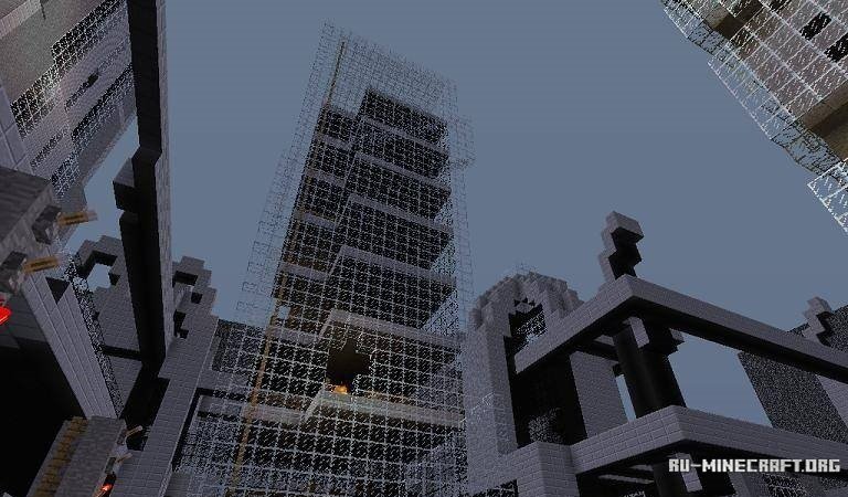 Скачать Карту Zombie Apocalypse Horizon City Для Minecraft