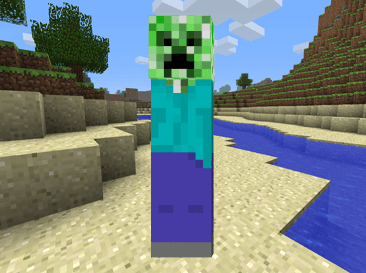 Crepeer Steve Minecraft