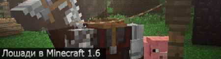 Новости: Лошади в Minecraft 1.6