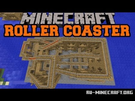  Instant Roller Coaster  Minecraft 1.5.2 