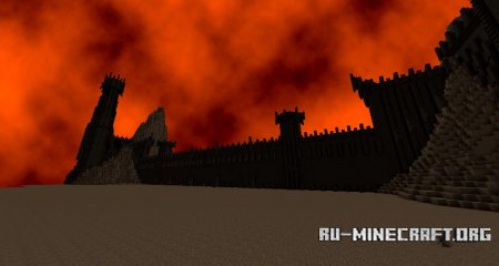Скачать карту Black Gates of Mordor для Minecraft