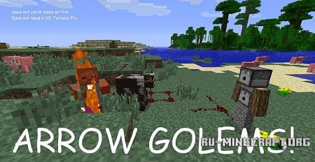  Arrow Golems  Minecraft 1.5.2