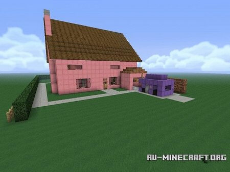   Simpsons House  Minecraft