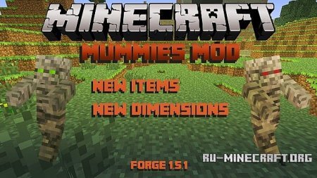  The Mummy Mod v1.2  Minecraft 1.5.2 