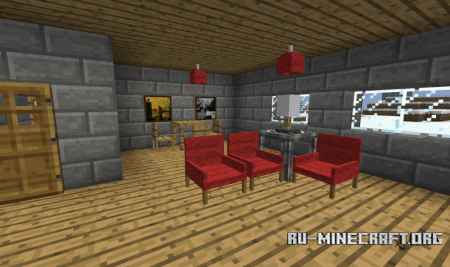Скачать Jammy furniture (множество новых декораций) — SSP/SMP для Minecraft 1.5.2