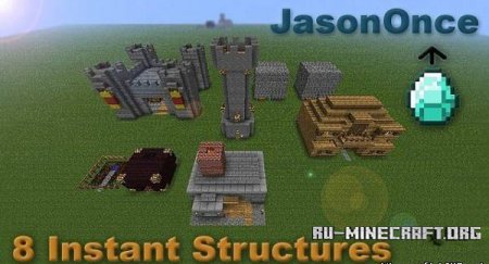  Instant Structures /   1   Minecraft 1.5.2