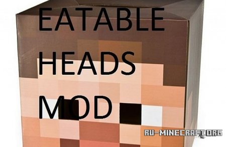  Eatable Heads Mod  Minecraft 1.5.2 