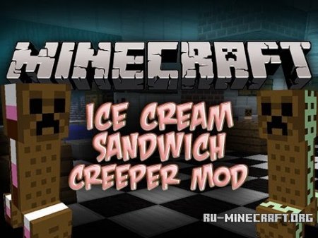  Ice Cream Sandwich Creeper  Minecraft 1.5.2 