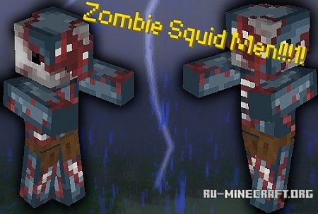   Zombie Squid Men  Minecraft 1.5.2