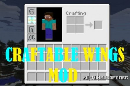  Craftable Wings Mod  Minecraft 1.6.2