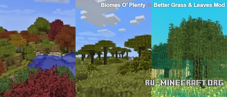  Better Grass and Leaves  Minecraft 1.6.2