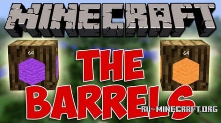  Barrels Mod  Minecraft 1.6.2