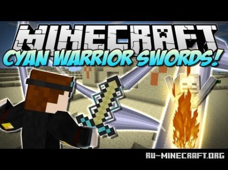  Cyan Warrior Swords  Minecraft 1.6.2