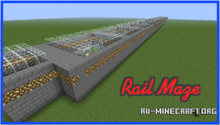   Rail Maze  Minecraft