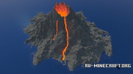  Realistic Volcano Map  Minecraft 1.6.2