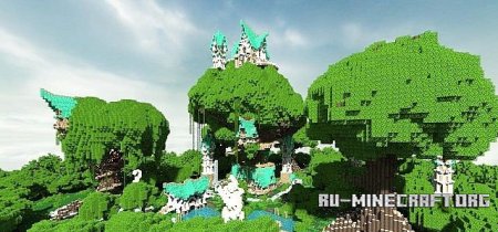   Elven City  Minecraft