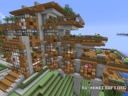   Hillside Manor  Minecraft