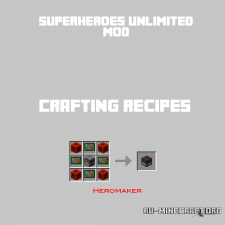 Superheroes Unlimited Mod  Minecraft 1.6.2