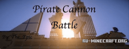  EPIC PIRATE Cannon Battle 2   minecraft