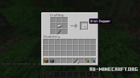  Daggar  Minecraft 1.6.2