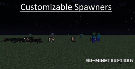  Customizable Spawners  Minecraft 1.6.2