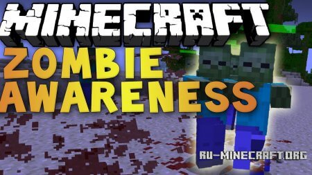  Zombie Awareness Mod  Minecraft 1.6.2