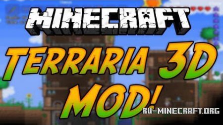  Terraria 3D Mod  Minecraft 1.6.2