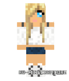  Sexy Blondie Girl  minecraft