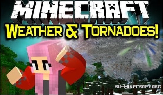 скачать мод на майнкрафт 1.7.10 weather tornadoes mod #5
