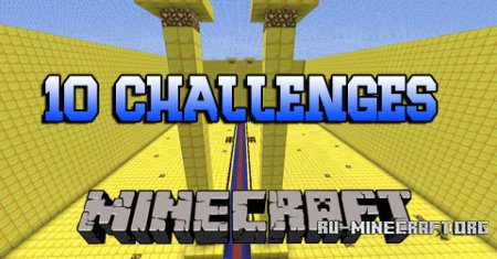  The 10 Challenges Map  Minecraft 1.6.2