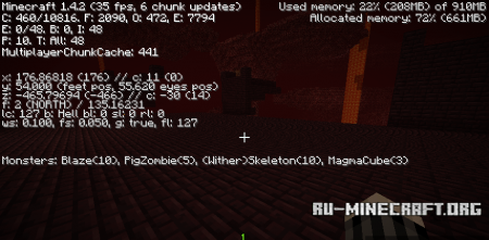  Show Monsters  Minecraft 1.6.2