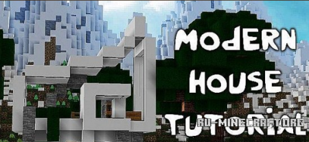  Minecraft - Modern House  minecraft