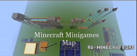  Minecraft Minigames map  minecraft