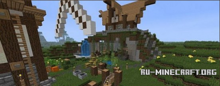  Medieval Town / Village  minecraft