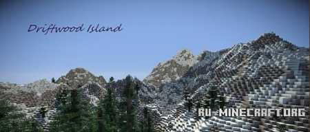  Driftwood Island - A Realistic Custom Terrain  minecraft
