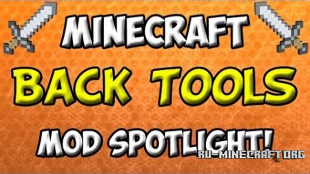  Back Tools Mod  Minecraft 1.6.4