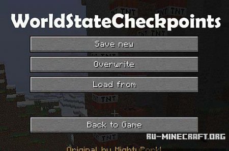  World State Checkpoints  Minecraft 1.6.4