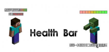  Health Bar v1.7.1  minecraft 1.6.4