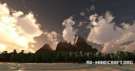   Mountain Island   Minecraft