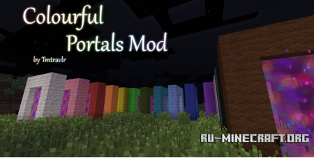  Colourful Portals  Minecraft 1.6.4