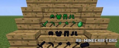  Emerald and Obsidian Tools mod  Minecraft 1.6.4