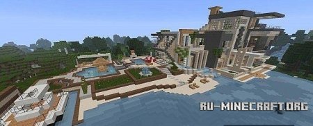   Luxury Modern House  Minecraft
