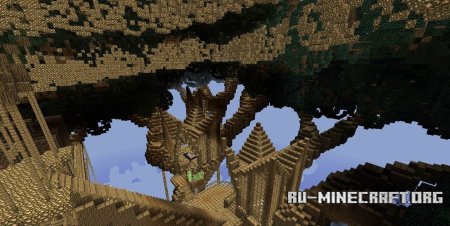   Hometree based Treehouse  Minecraft