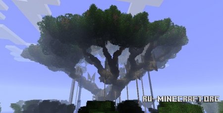  Hometree based Treehouse  Minecraft