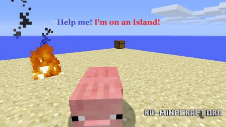   Help me! I'm on an Island!  Minecraft