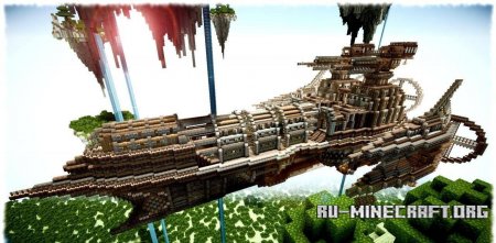   Imperial Ironclad Airship  Minecraft