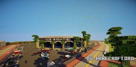 Скачать карту The Survival Games - San Andreas для Minecraft