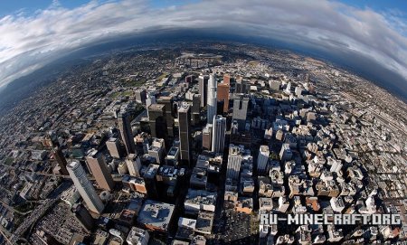 Скачать карту Огромный мегаполис для Minecraft