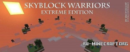 Скачать карту Skyblock Warriors EXTREME для Minecraft