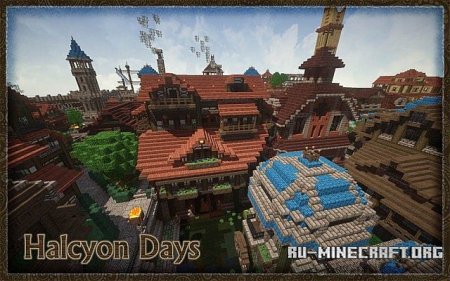Скачать Halcyon Days для Minecraft 1.7.2